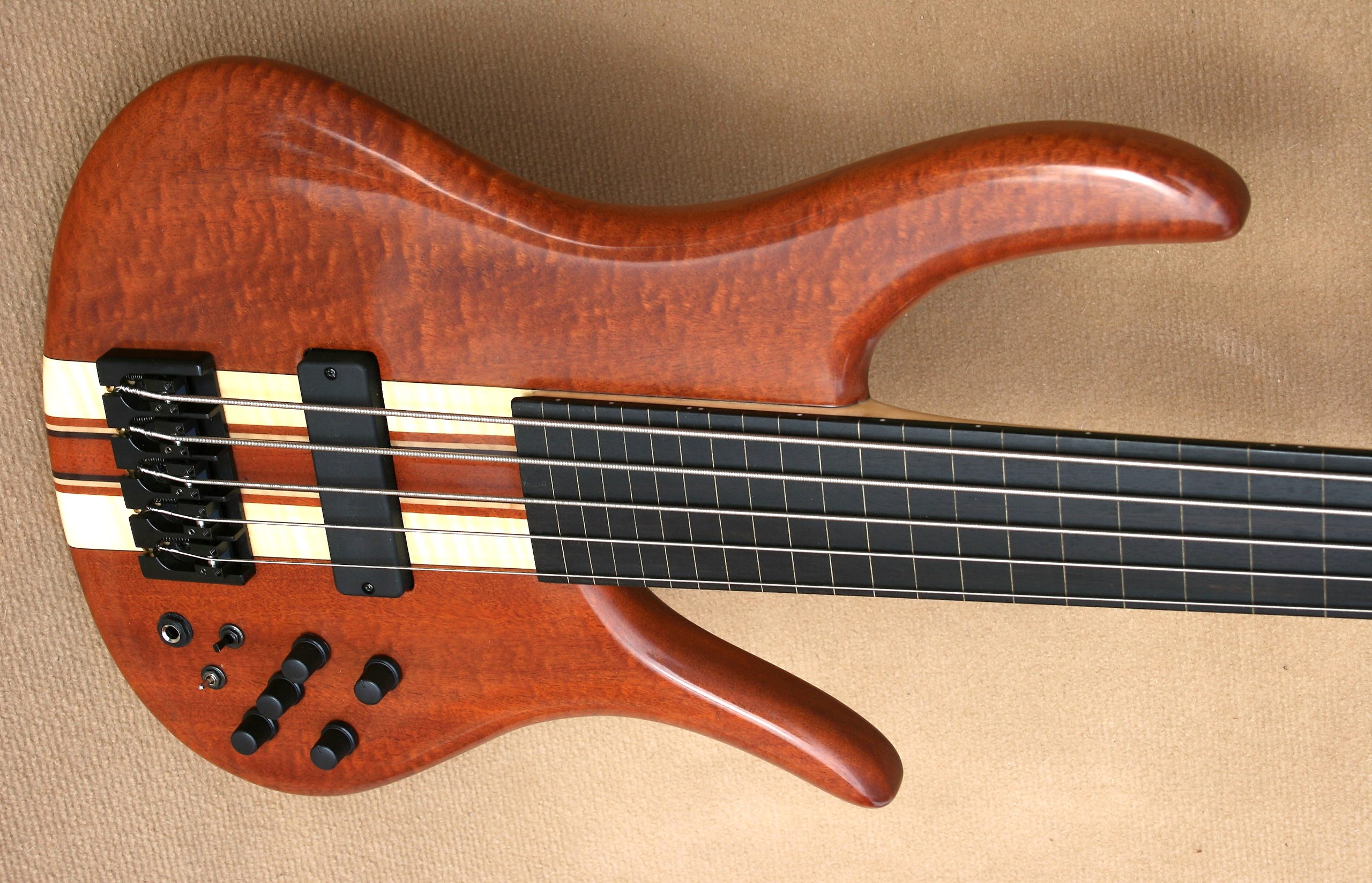 Eclipse 5 Sp unique fretless
